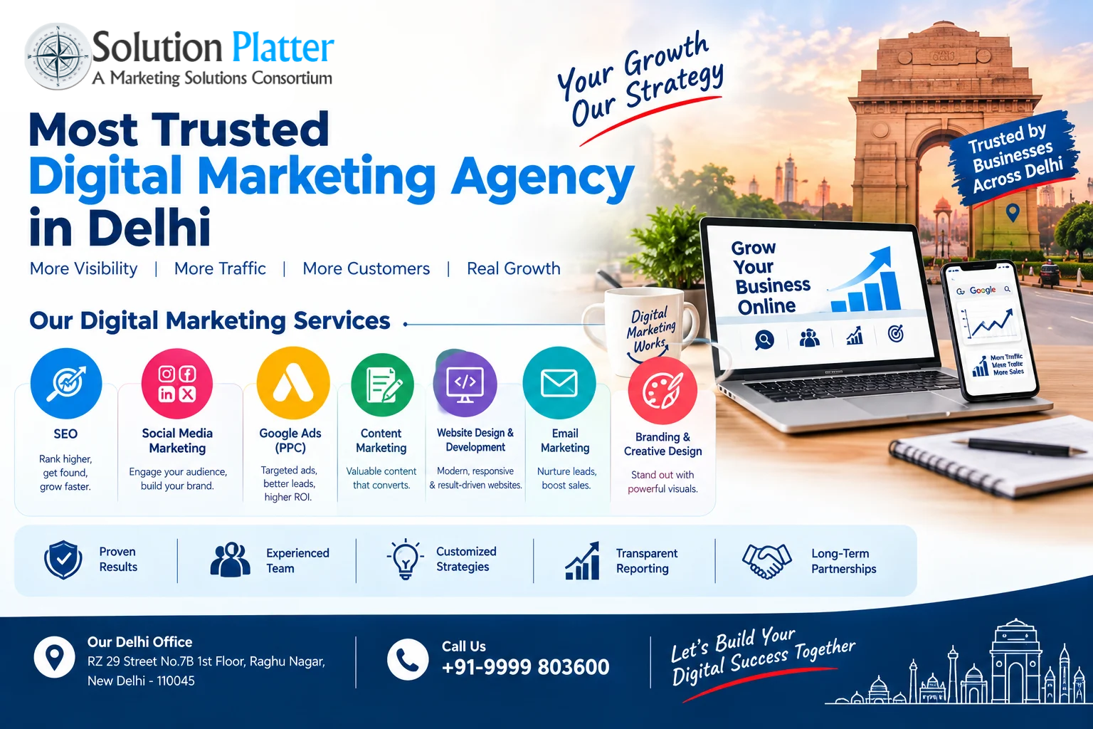 Most Trusted Digital Marketing Agency in Delhi