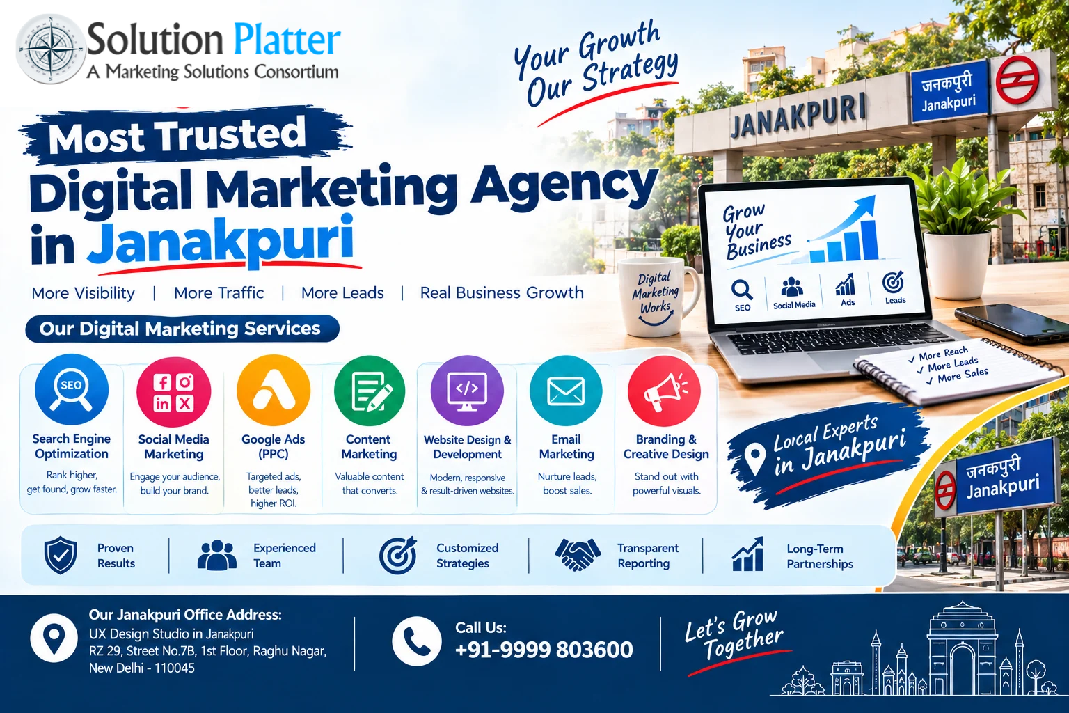 Most Trusted Digital Marketing Agency in Janakpuri