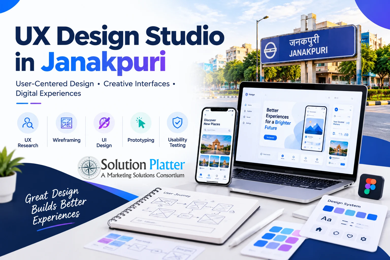 UX Design Studio in Janakpuri
